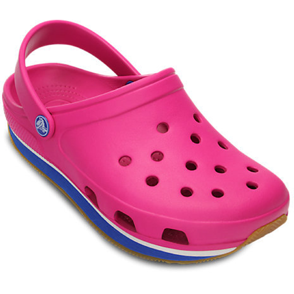 Сабо Crocs Retro Clog Fuchsia / Sea Blue