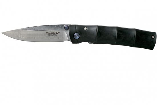 Складной нож Mcusta Shinra Emotion Take MC-0076DP c клинком из стали VG-10, рукоять дерево (Pakka)