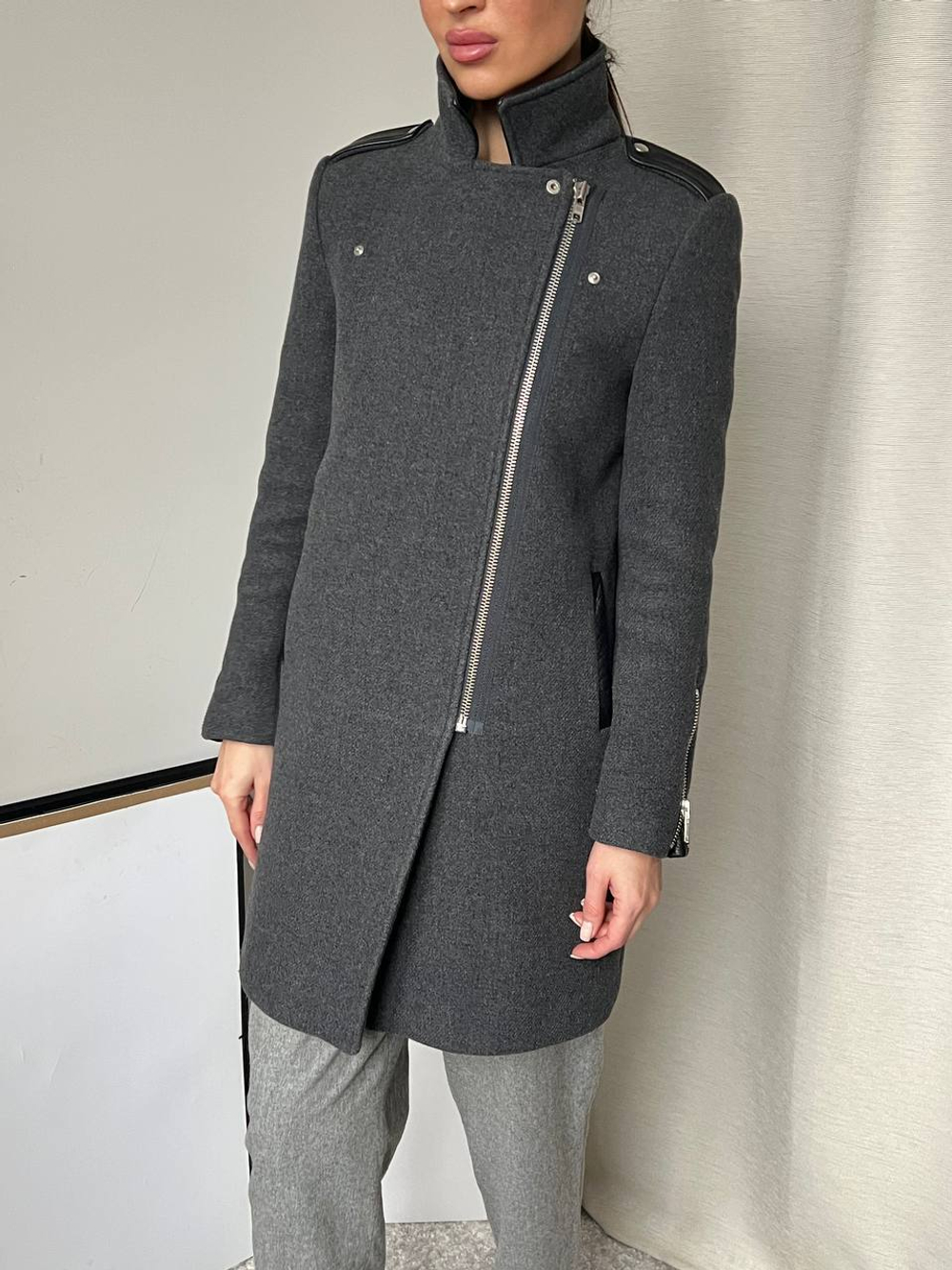 Пальто шерстяное Sandro, xs