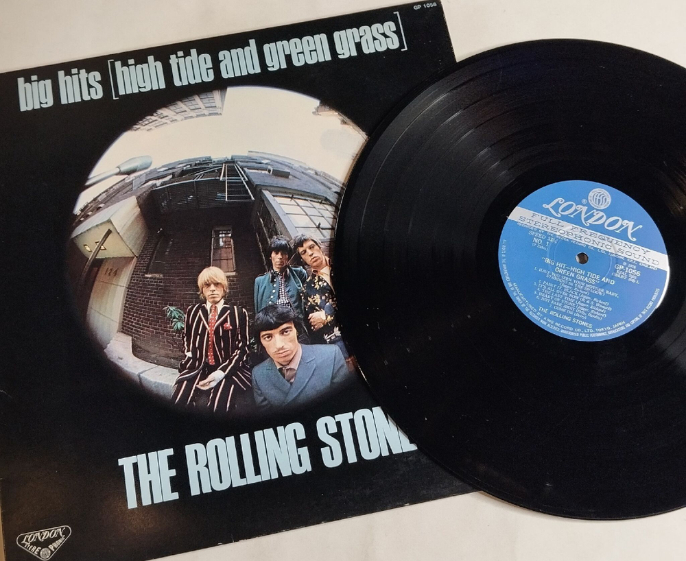 Винтажная виниловая пластинка LP The Rolling Stones Big Hits (High Tide And Green Grass) (Japan 1976) (No Obi) Paint It Black