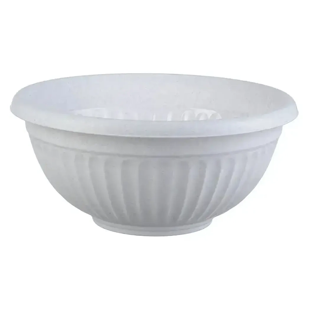 Кашпо-миска ЛИВИЯ D500мм Мраморный 0,22,5х0,5м