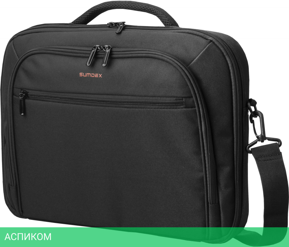 Сумка для ноутбука Sumdex PON-351BK черный