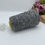 Бобинная узелковая пряжа шишибрики с люрексом