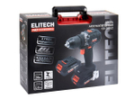 Дрель-шуруповерт аккумуляторная ELITECH CD 20SL2 (E2201.040.01) HD 205717