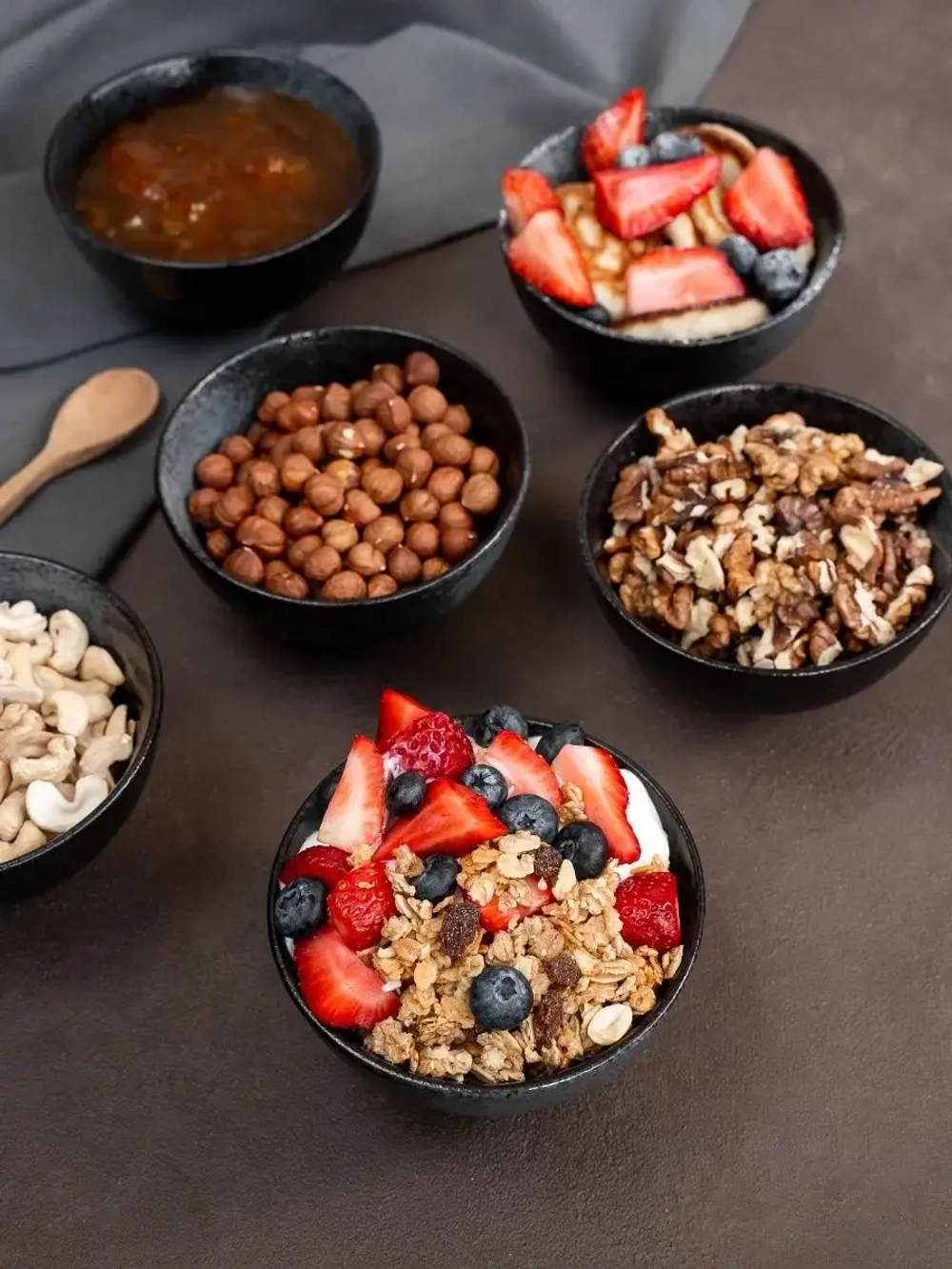 Набор посуды 2 тарелки 11,5 см пиалы глубокие