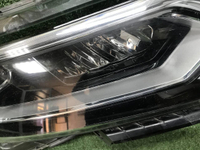 Битая Фара правая Nissan Qashqai 2 j11 (17-23) LED