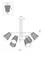 Люстра FR5260PL-06BS Терра / Terra E14x6 Freya fr5260pl-06bs