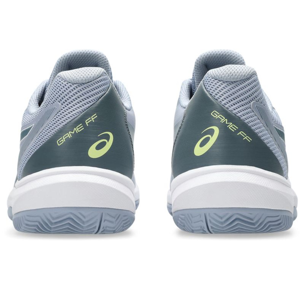 Мужские кроссовки теннисные Asics Game FF Clay/OC - grey blue/ironclad