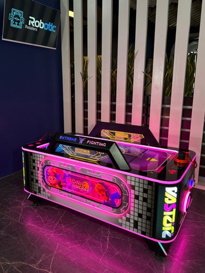 Аэрохоккей мини «Neon Blaster Kids»