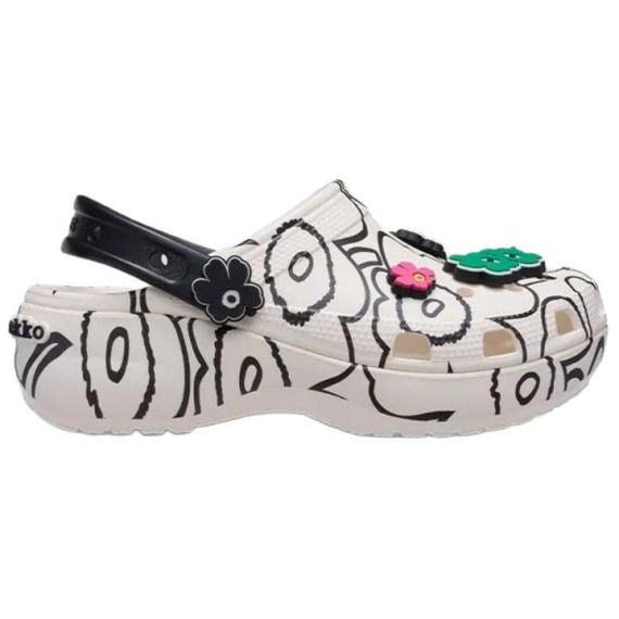Crocs Classic Platform Clog 'Unikko Print'