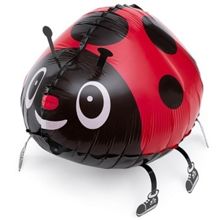 К Ходячая Фигура 3D Божья коровка Красный