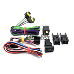 Комплект для подключения ПТФ с кнопкой Лада Гранта FL (белая подсветка)