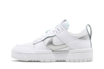 Кроссовки Nike Dunk Low Disrupt "White Silver" (Женская размерная сетка)