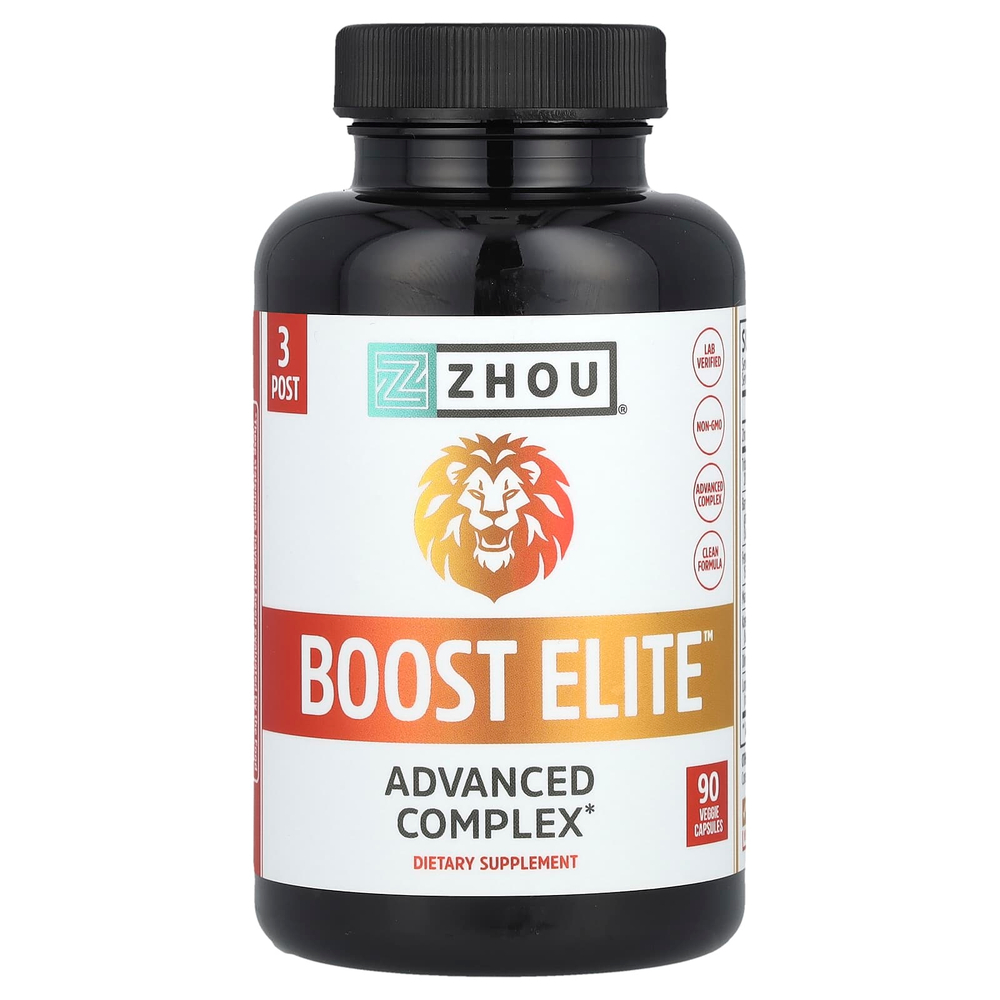 Zhou Nutrition, Boost Elite ™, 90 растительных капсул