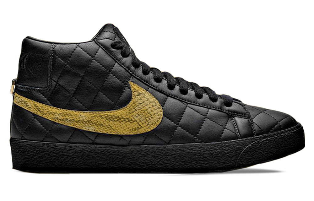 Кроссовки Supreme X Nike Blazer "Black"