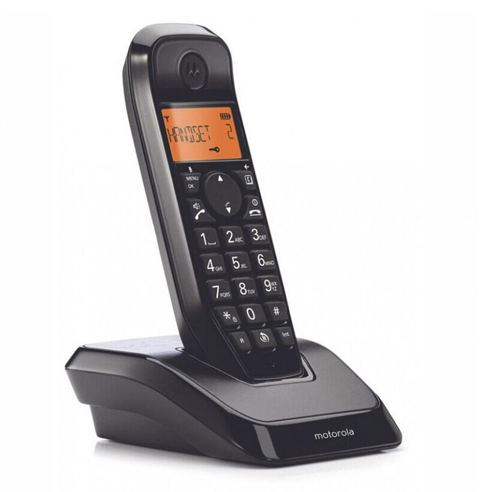 Радиотелефон Motorola S1201, чёрный