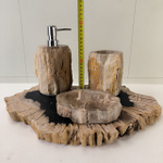 Набор из окаменелого дерева 4 предм Fossil Set NF-63281 поднос 149