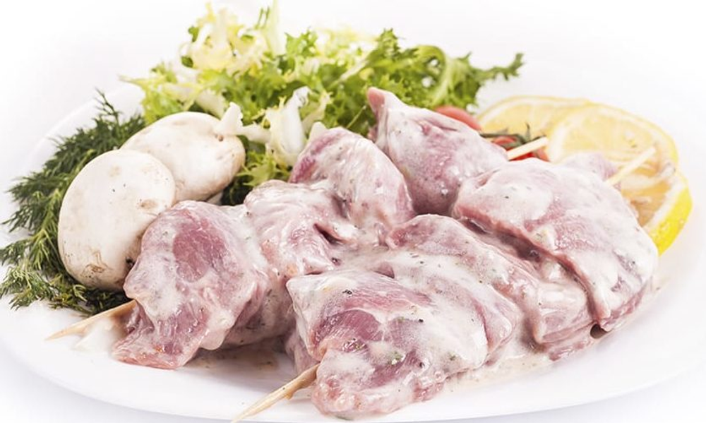 Шашлык из свинины в майонезе 1 кг от фермерских хозяйств НСО