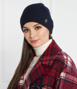 Кашемировая шапка Tommy Hilfiger - темно-синий(AW0AW15321)