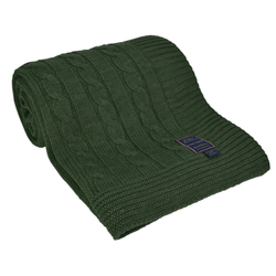 Плед 130х170 Boston от Casual Avenue темно-зелёный Турция