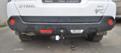 Фаркоп на Nissan X-Trail 2007-2014 без подрезки бампера (паспорт и сертификат в комплекте)(без электрики) Steinhof.N-102