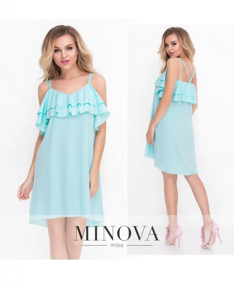 Платье 8582-ментол Minova