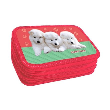 Пенал 3 отделения 205*125 Канцбург Самоеды, ламинат