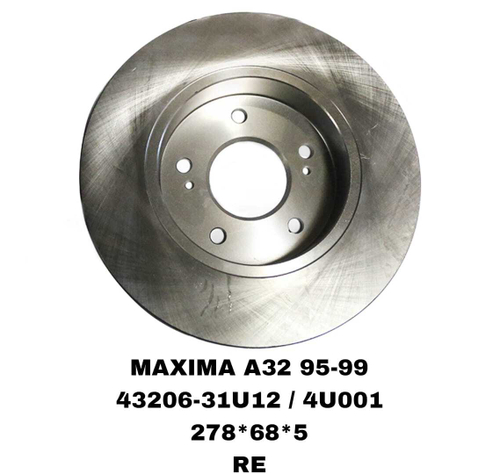 ТОРМОЗНЫЕ ДИСКИ MAXIMA A32,WA32 1995-2000 , P12, J30, U13 RE