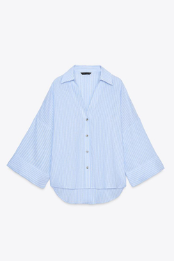ZARA РУБАШКА В ПОЛОСКУ, ПОЛОСКИ