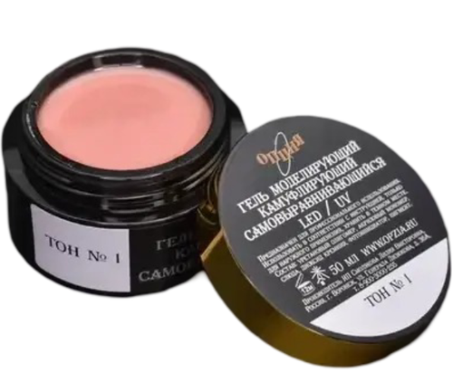 Гель светло-розовый (теплый) Опция №1, 50 мл