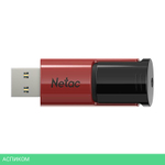 USB Flash-накопитель Netac U182 128Gb Black/Red (NT03U182N-128G-30RE)