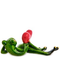 GAEM Art MN- 74 Фигурка «Лягушка - дарю тебе сердце»