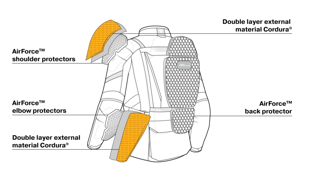 туристическая мотокуртка SHIMA Hero 2.0 Lady Black