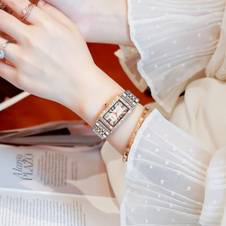 KANGOL Trendy Sports Students Women"s Watch Quartz Movement Metal Strap Watch Women"s Watch Gold Dial