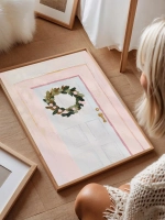 Постер электронный 50х70 см новогодний 1 шт