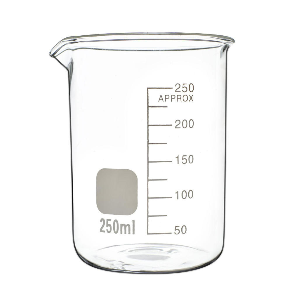Стакан лабораторный низкий, 250 мл