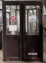 Дверь Алюминиевая Б/У 296(237)(в) х 157(ш) Входная