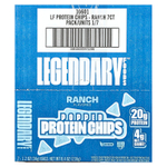 Legendary Foods, протеиновые чипсы, со вкусом ранчо, 7 пакетиков по 34 г (1,2 унции)