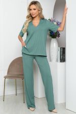 Костюм брючный "Дина" (мята) К5354 LT Collection (Акция)
