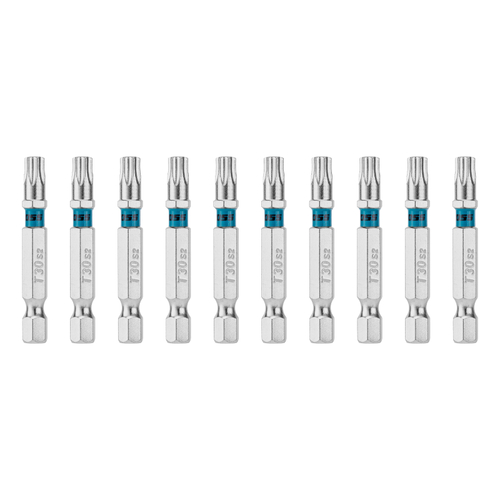 Бита Torx 30х50мм, сталь S2, шестигр., 10 шт. Gross