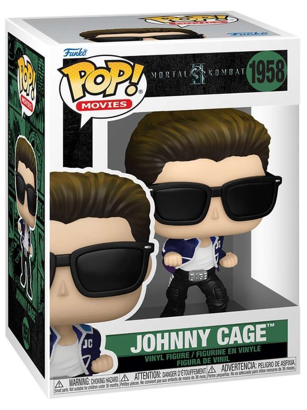 Фигурка Funko POP! Movies Mortal Kombat II Johnny Cage (1958) 87073
