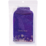 Мочалка - варежка массажная жёсткая «SANTA MONIKA - VERANOVA», цвет тёмный индиго, 20*13см (ZIP пакет)