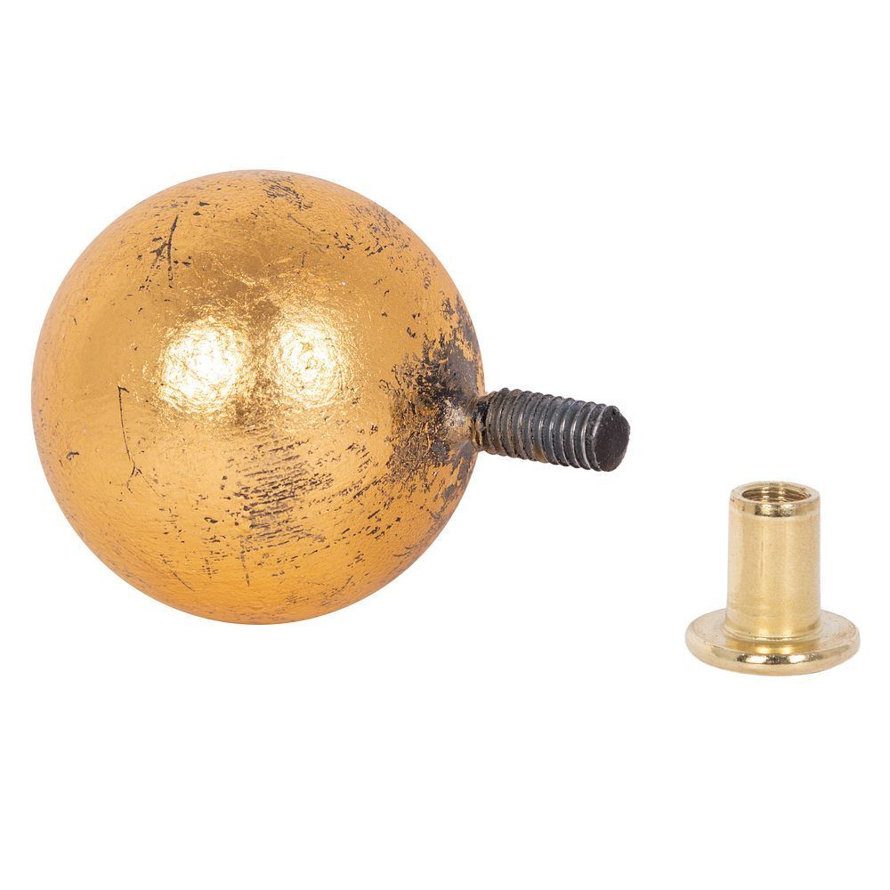 Ручка мебельная Сфера 40 Амбер