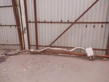 Катализатор с глушителем Mercedes GLE V167 (2018-н.в.)