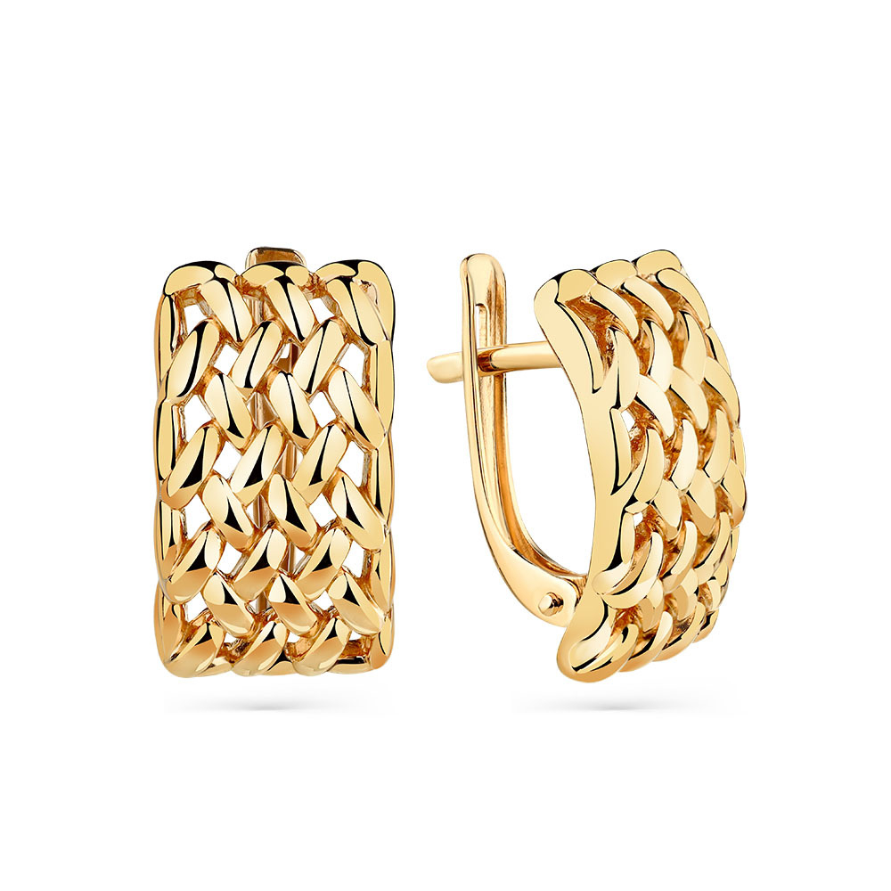 Серьги из золота 585 пробы