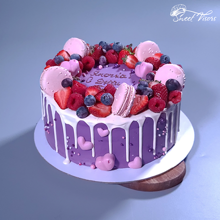 "Ягоды и Макаронсы" (декор)