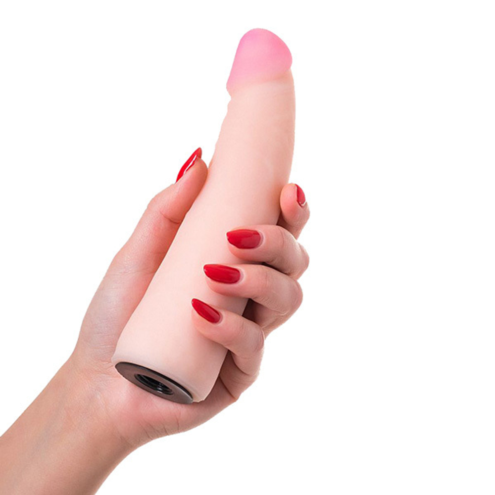 Телесный страпон на трусиках 17,9см ToyFa RealStick Strap-On Jax 972002