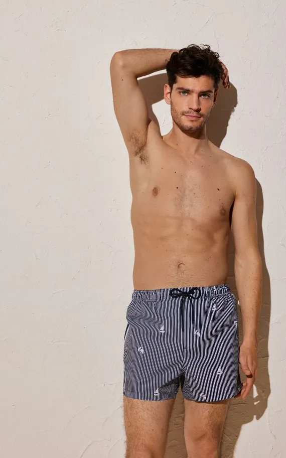 90124 Шорты купальные мужские