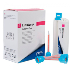 LUXATEMP Automix PLUS A1 (76 г, 15 наконечников) для изготовления коронок и мостов (110401), DMG