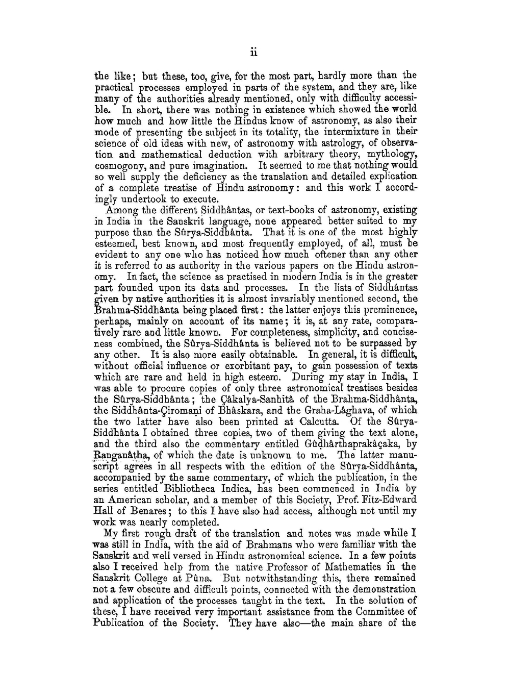 Translation of the Sūrya-Siddhānta: A text-book of Hindu astronomy | Sūryasiddhānta.